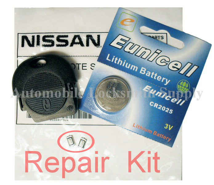 Details about Nissan Navara - 2 button NATS - Key Fob Repair Kit